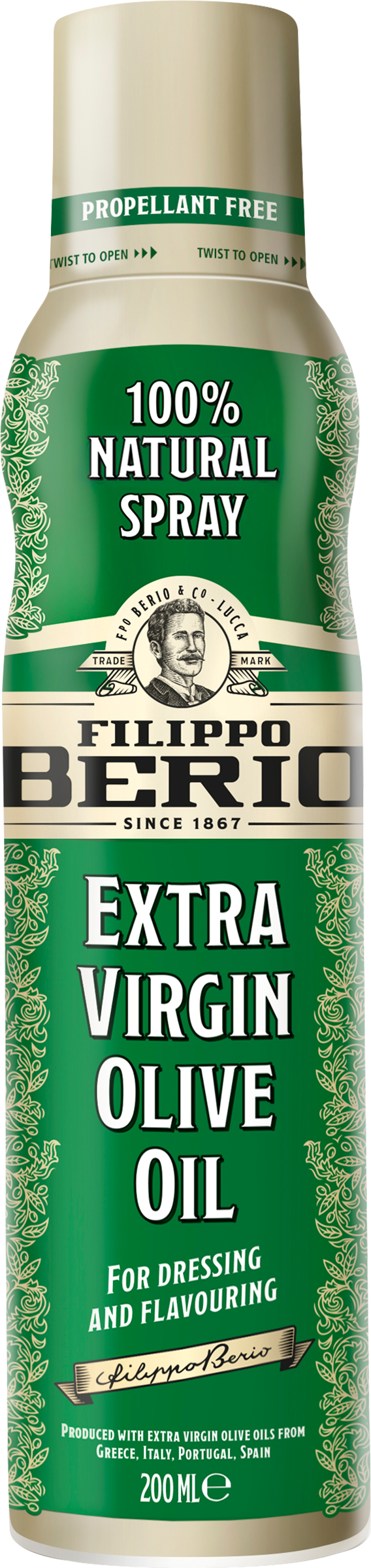 Изображение товара Масло оливковое FILIPPO BERIO нерафинированное Extra Virgin 200мл высшее качество