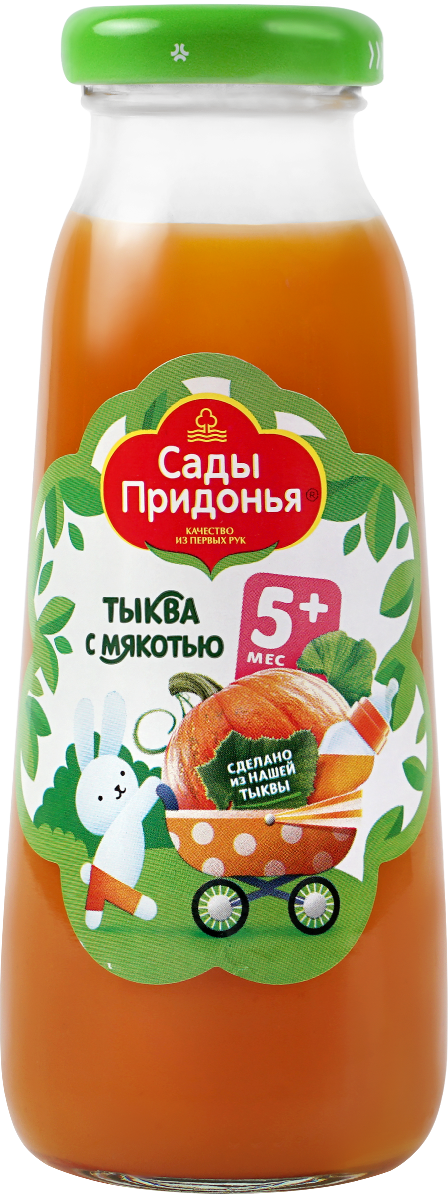 Изображение товара Нектар САДЫ ПРИДОНЬЯ Тыква с мякотью, с 5 месяцев, 200мл