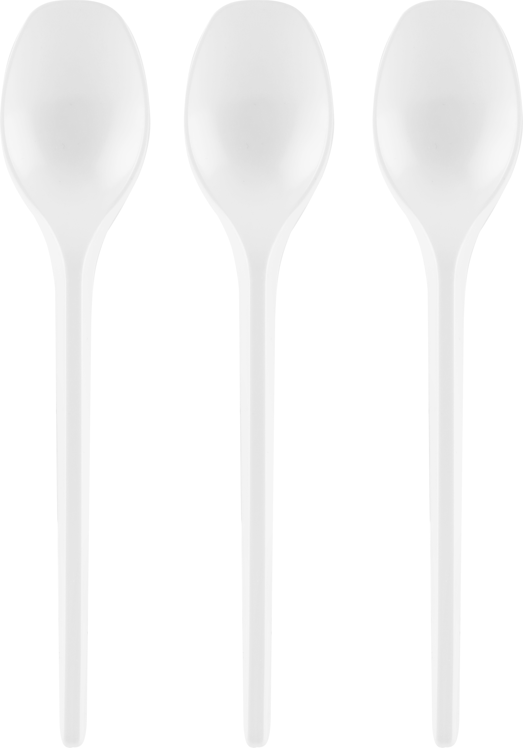 Изображение товара Ложка одноразовая BONVIDA чайная белая, 100 штук