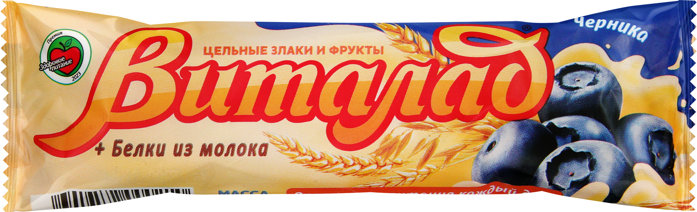 Изображение товара Батончик-мюсли ВИТАЛАД Черничный, 40г
