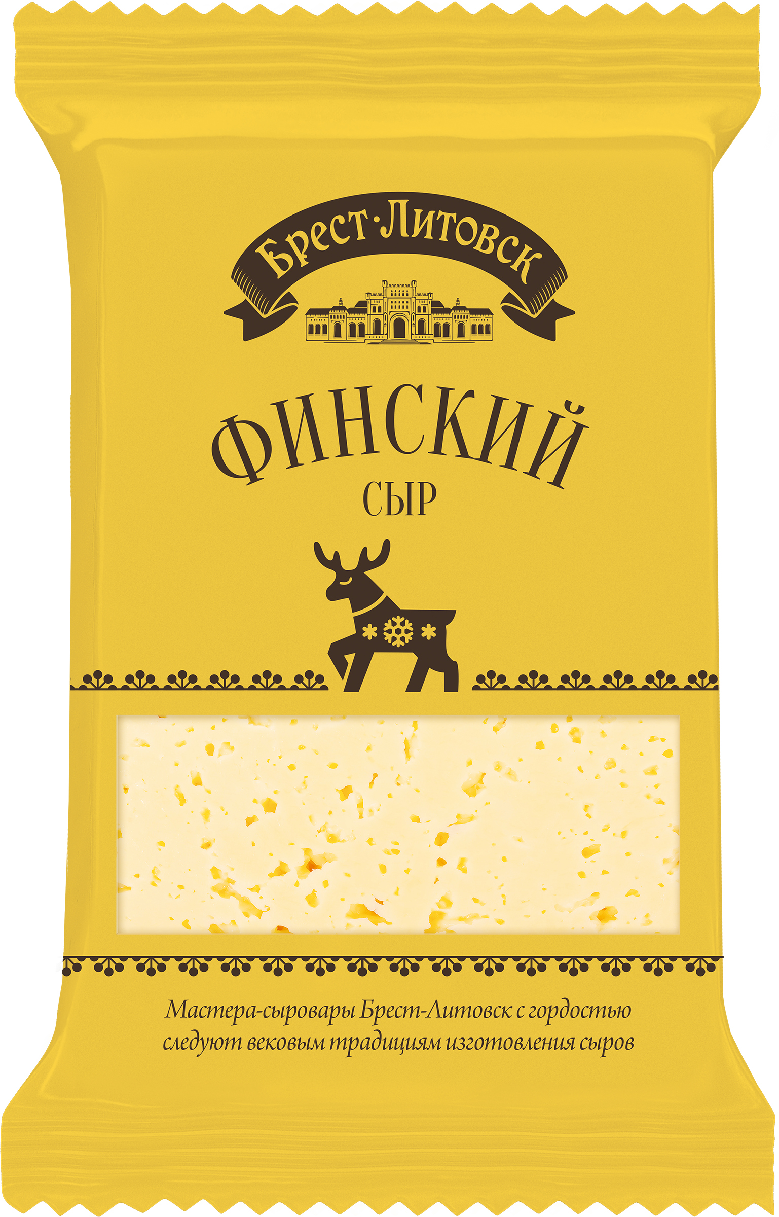 Изображение товара Сыр полутвердый БРЕСТ-ЛИТОВСК Финский 45%, без змж, 200г