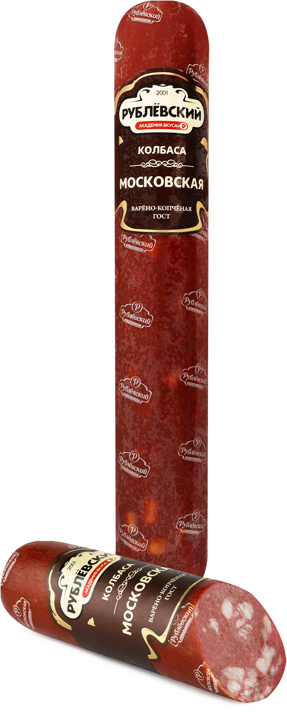 Изображение товара Колбаса копчено-вареная РУБЛЕВСКИЕ КОЛБАСЫ Московская, весовая
