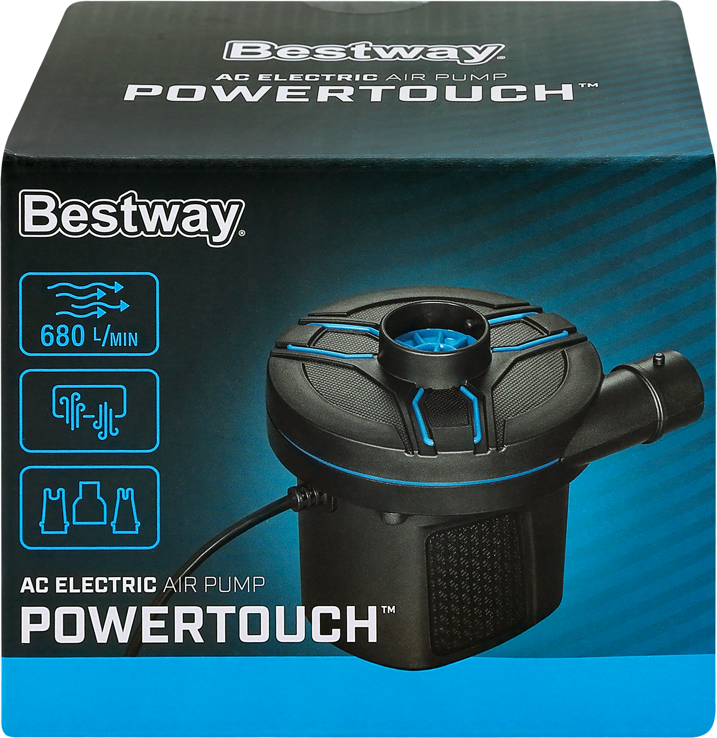 Изображение товара Насос электрический BESTWAY Sidewinder 220В 600 л/мин для надувных изделий