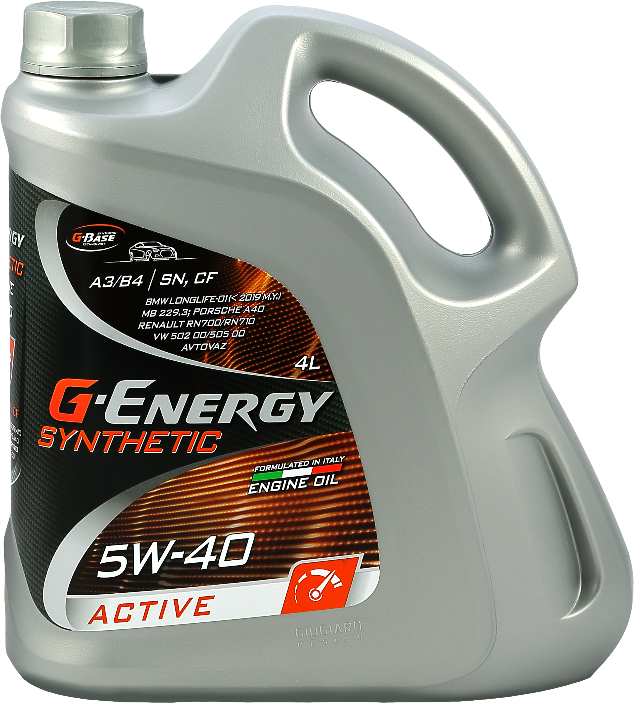 Изображение товара Масло моторное G-ENERGY Synthetic Active 5W-40 для автомобилей 4л