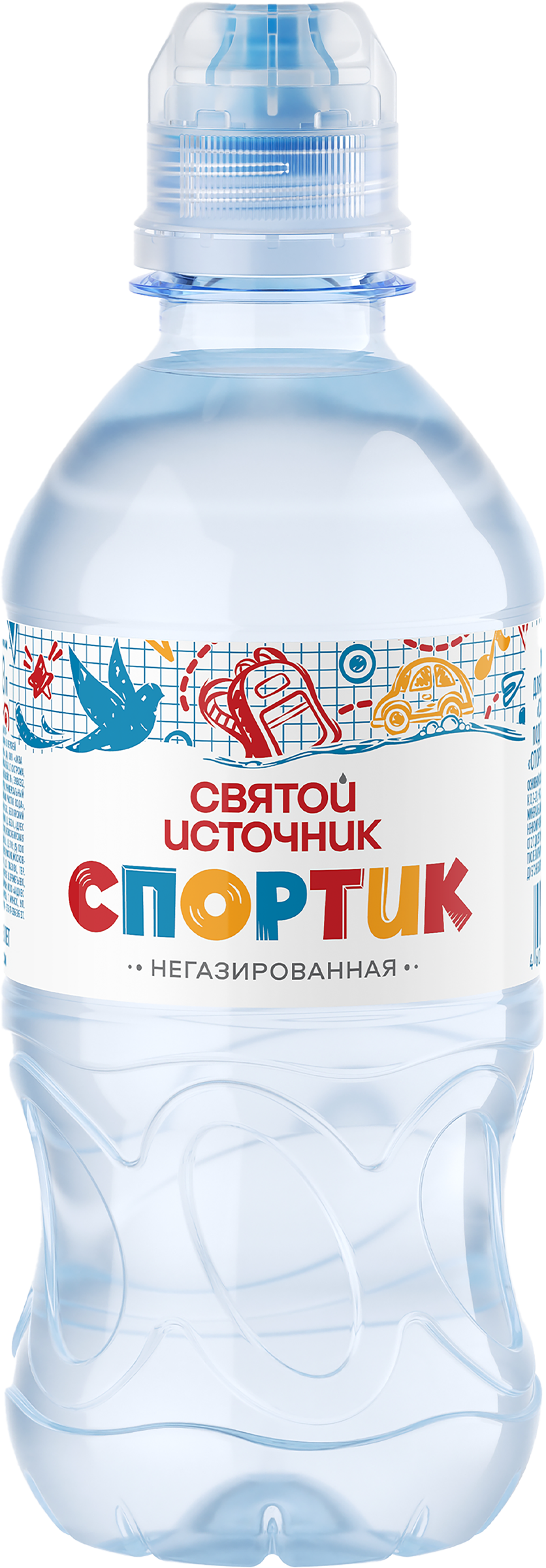 Изображение товара Вода питьевая детская СВЯТОЙ ИСТОЧНИК Спортик негазированная, 0.33л
