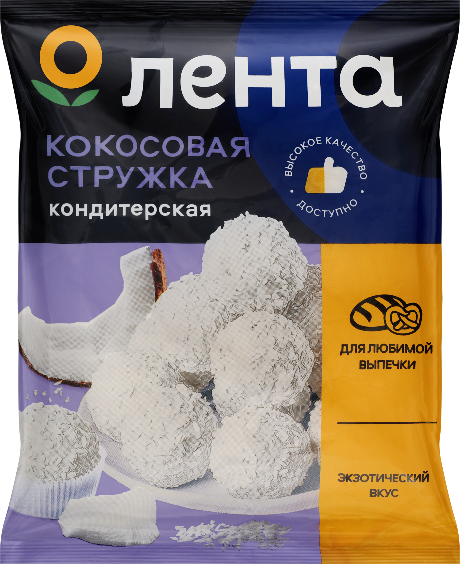 Изображение товара Кокосовая стружка ЛЕНТА, 80г