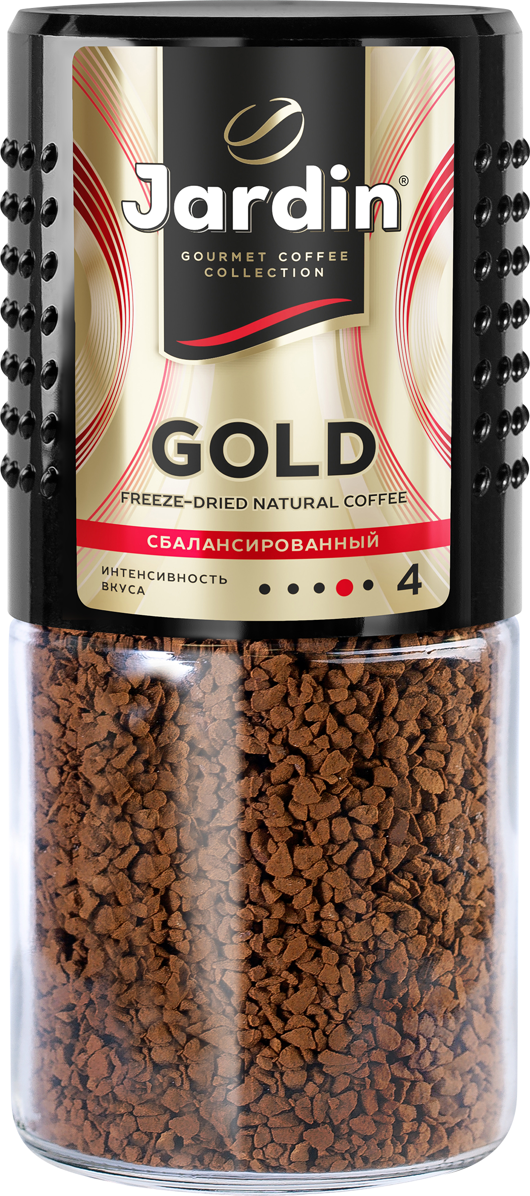 Изображение товара Кофе растворимый JARDIN Gold натуральный сублимированный, 95г