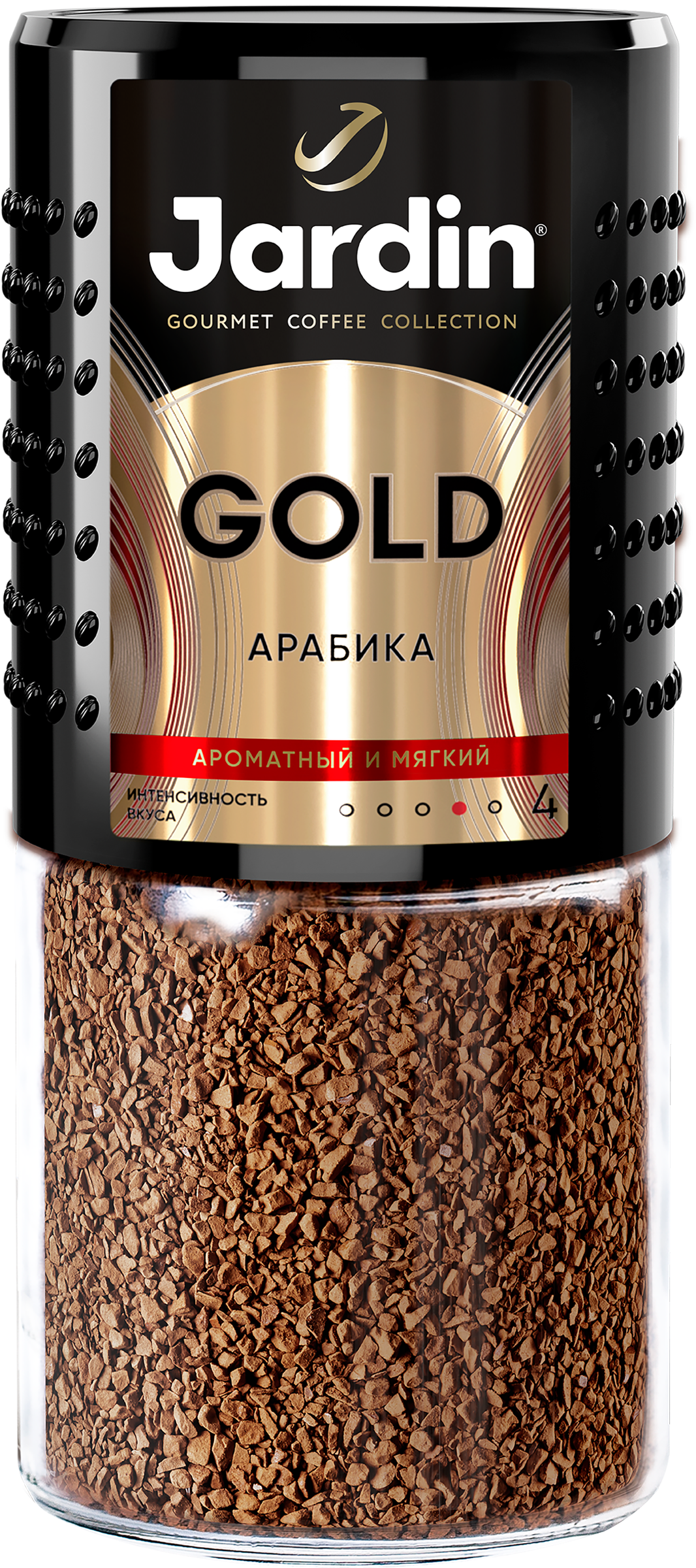 Изображение товара Кофе растворимый JARDIN Gold натуральный сублимированный, 190г