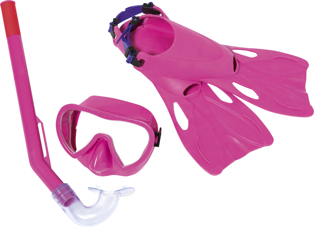 Изображение товара Набор для ныряния BESTWAY Hydro-Swim, маска, трубка и ласты, Арт. 25039