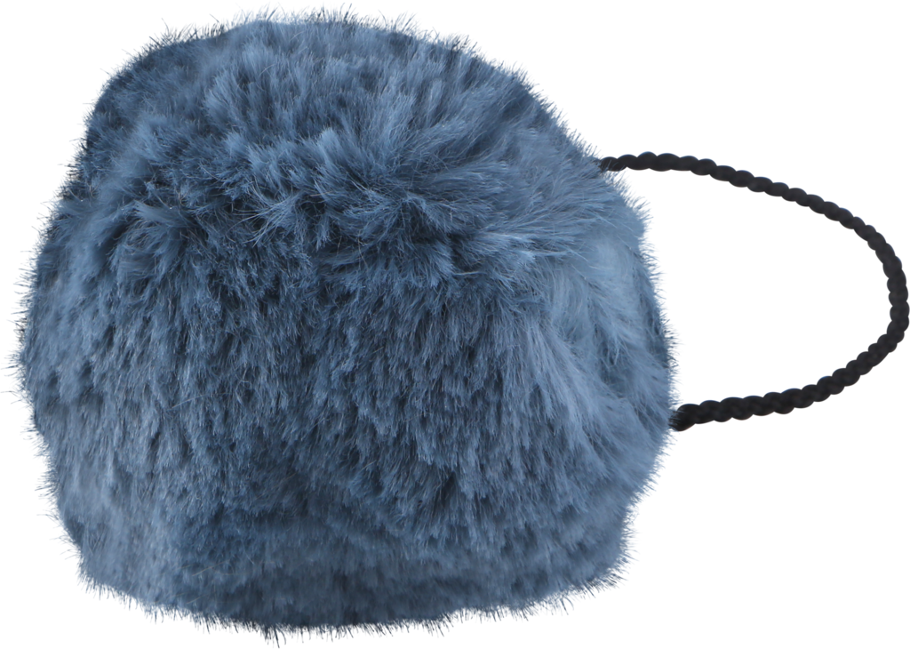 Изображение товара Игрушка для кошек ЛЕНТА Мячик меховой с погремушкой 7см, Арт. ЛЕ24112