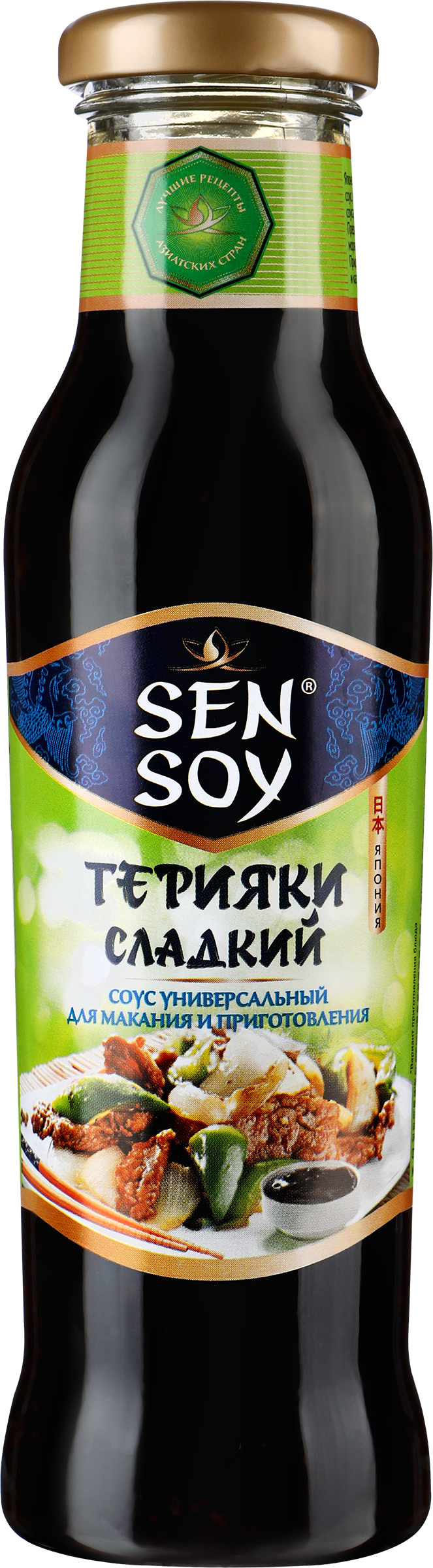 Изображение товара Соус соевый для обжаривания SEN SOY Premium Терияки сладкий, 320г