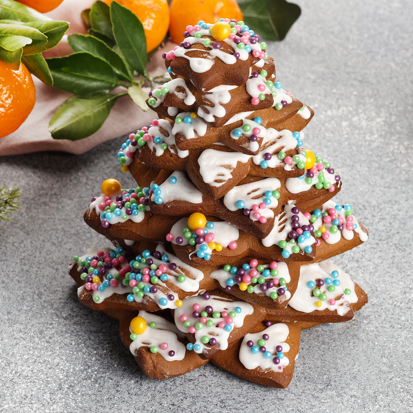 Изображение товара Печенье ЛЕНТА FRESH Рождественская Елка весовое - натуральное лакомство