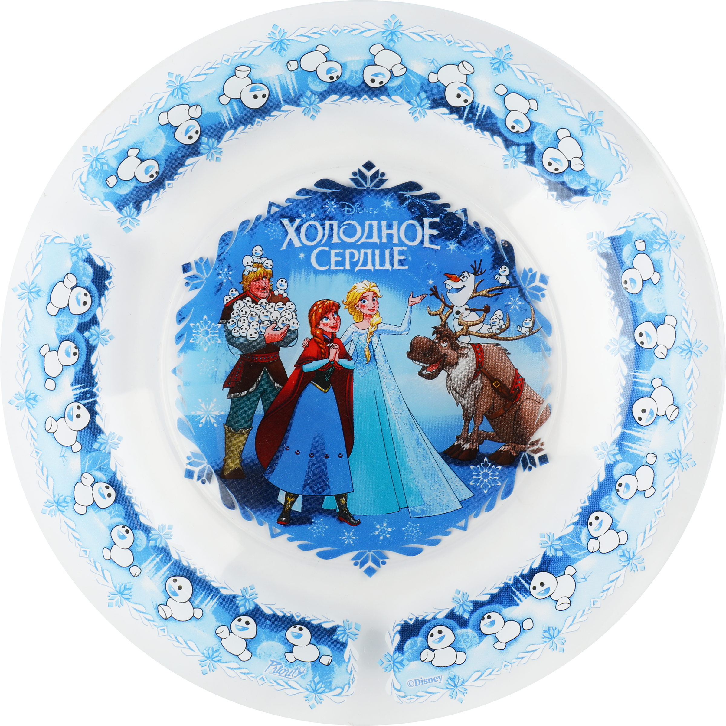 Изображение товара Детская тарелка DISNEY Холодное сердце 20 см стекло для детей