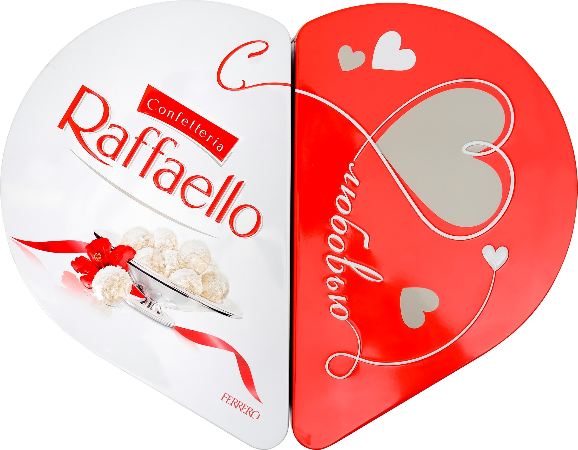 Изображение товара Конфеты RAFFAELLO Сердце с цельным миндальным орехом в кокосовой обсыпке, 300г