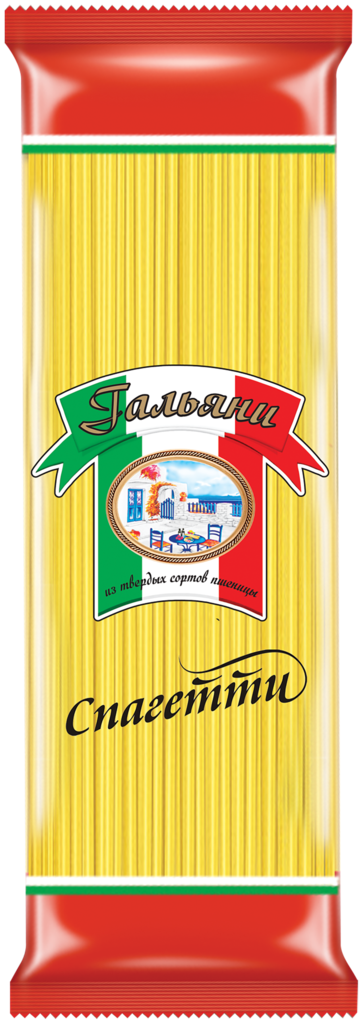 Изображение товара Макароны ГАЛЬЯНИ Спагетти вермишель длинная группа А, 450г