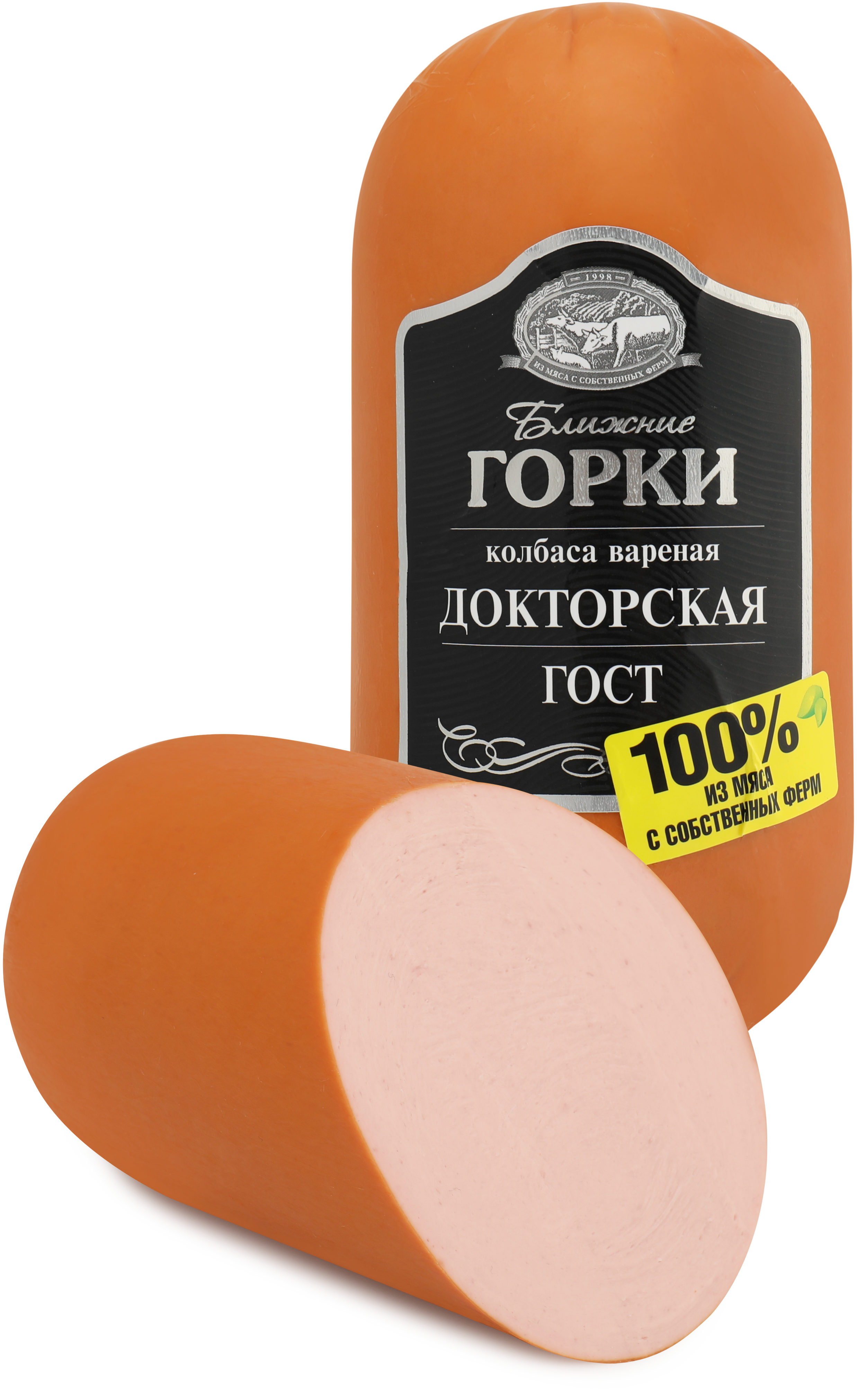 Изображение товара Колбаса вареная БЛИЖНИЕ ГОРКИ Докторская ГОСТ, 450г