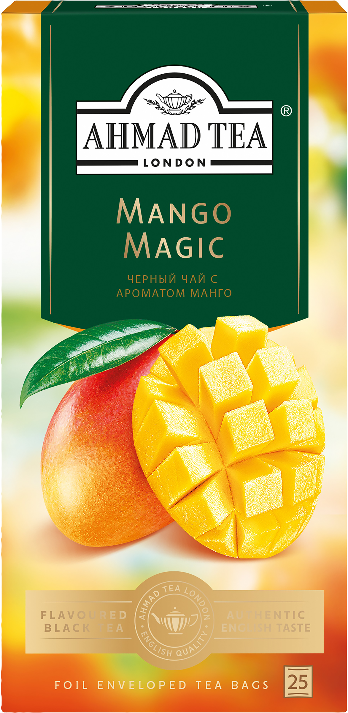Изображение товара Чай черный AHMAD TEA Магия манго, 25пак