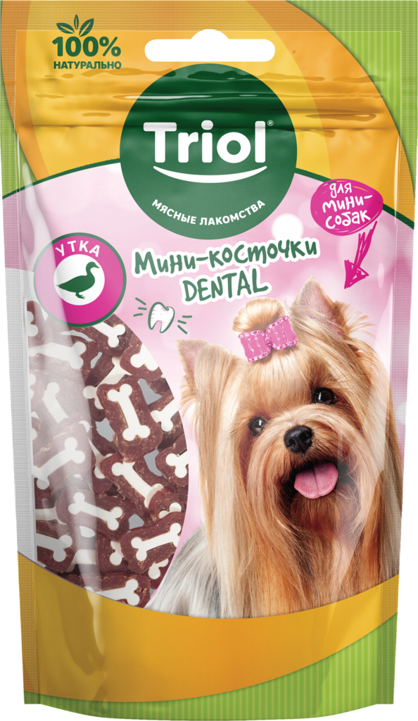 Изображение товара TRIOL Мини-медальоны из кролика для мини-собак 50г