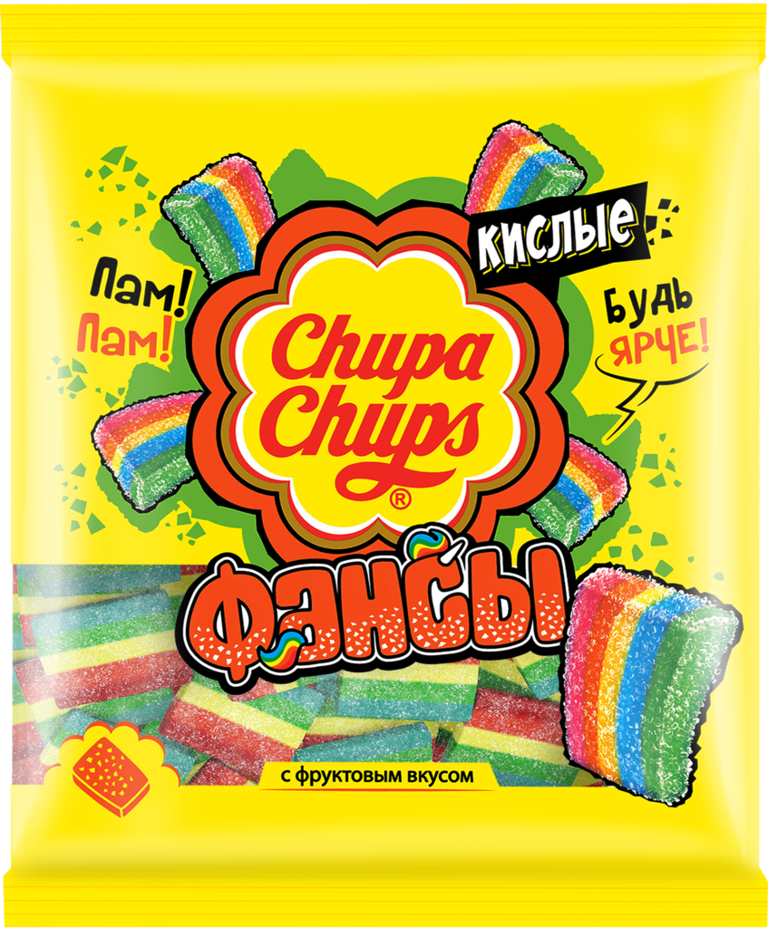 Изображение товара Мармелад жевательный CHUPA CHUPS Фансы, 150г