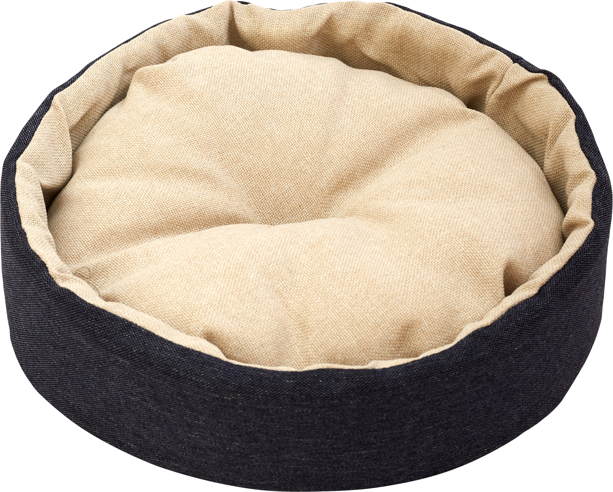 Изображение товара Круглая лежанка для животных ЛЕНТА с подушкой, 50х50х15см, мягкий уют