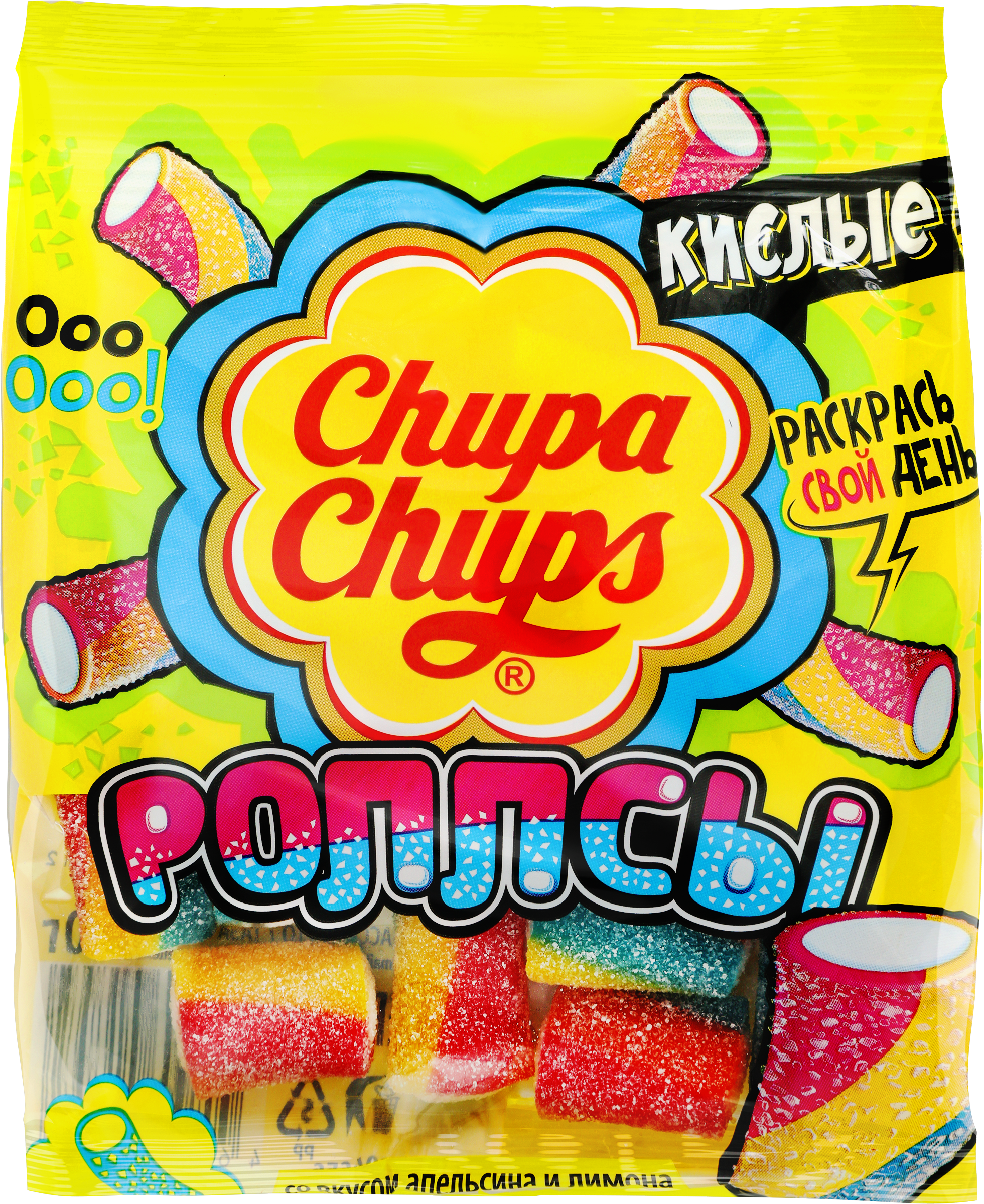 Изображение товара Мармелад жевательный CHUPA CHUPS Роллсы, 70г