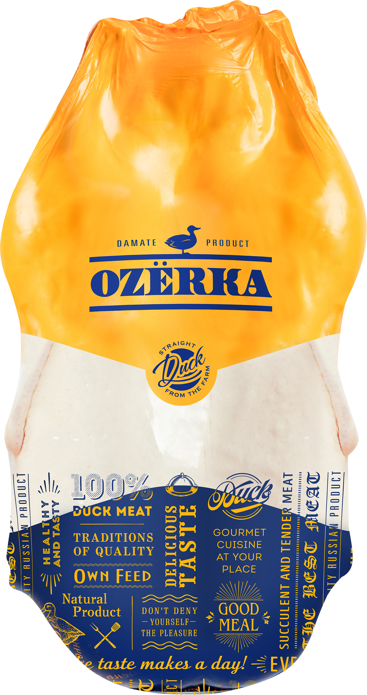 Изображение товара Тушка утенка ОЗЁРКА потрошеная 1-й сорт весовая для запекания и супов