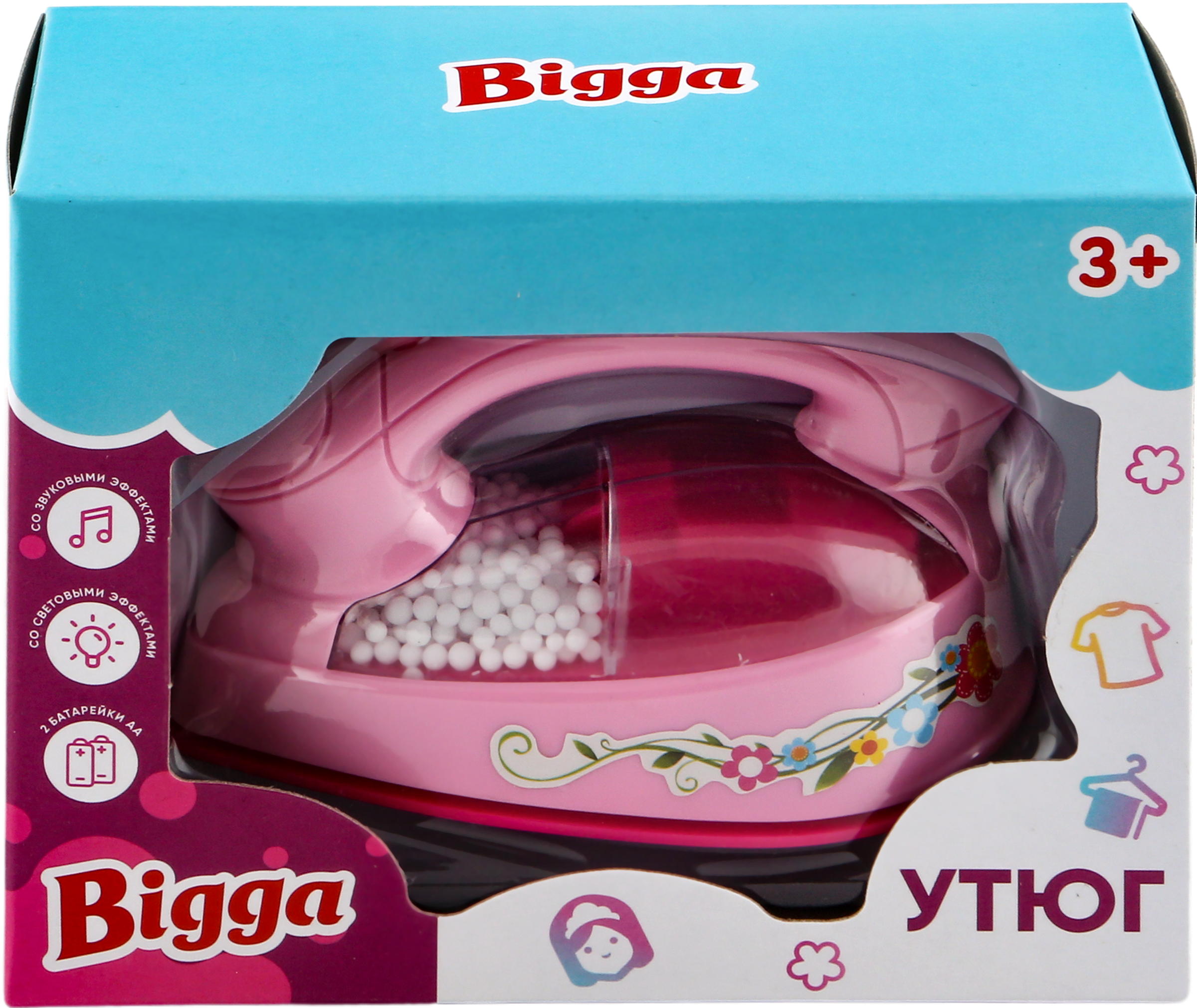 Изображение товара Игрушка Утюг с световыми и звуковыми эффектами для девочек ведущих брендов