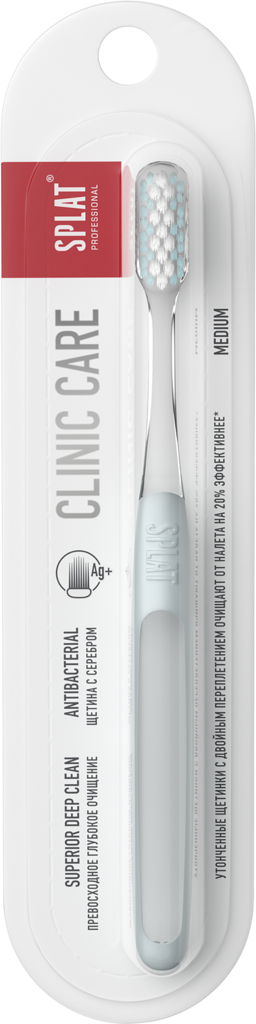 Изображение товара Зубная щетка SPLAT Clinic care, средней жесткости