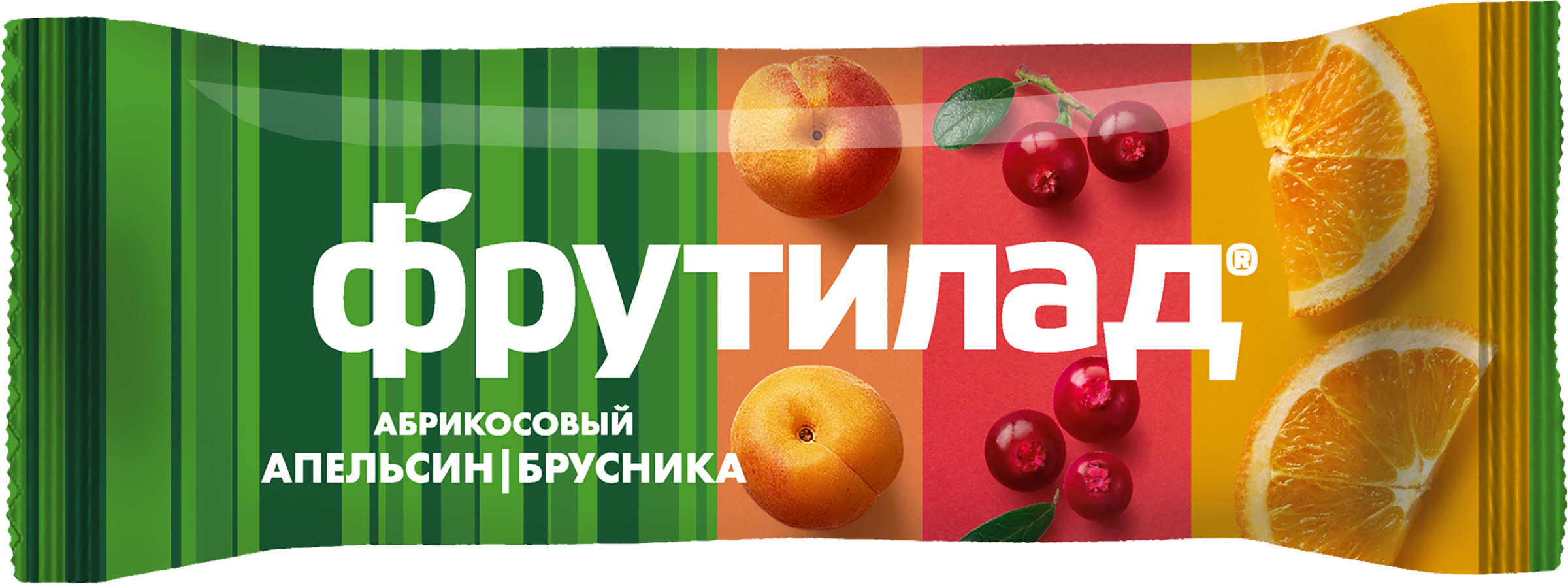 Изображение товара Фруктовый батончик ФРУТИЛАД с апельсином и брусникой 30г натуральный здоровый перекус