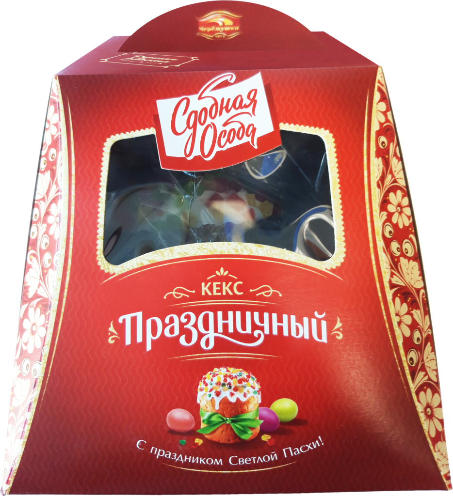 Изображение товара Кекс праздничный СДОБНАЯ ОСОБА, 480г