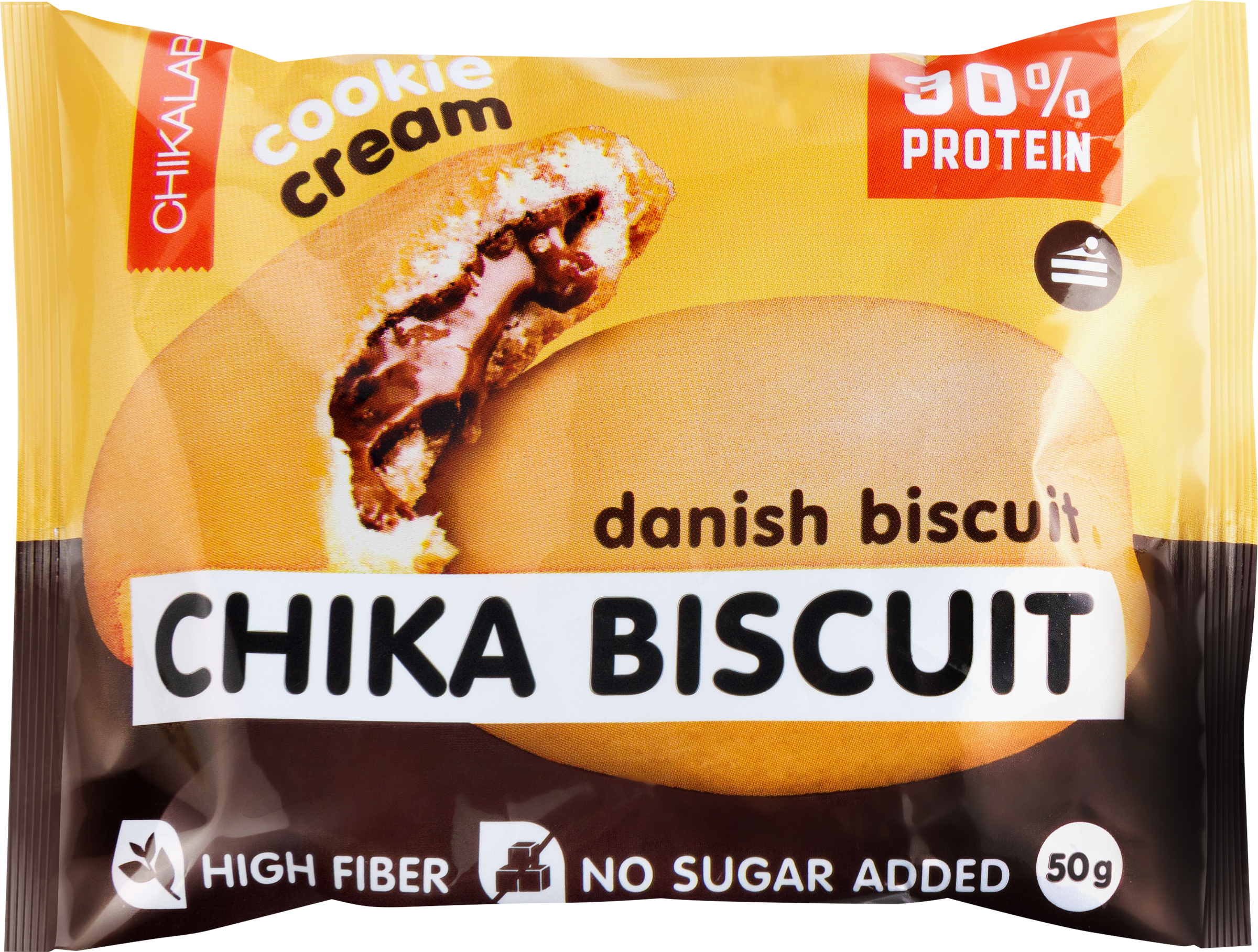 Изображение товара Печенье бисквитное CHIKALAB Danich Biscuit, 50г, без сахара