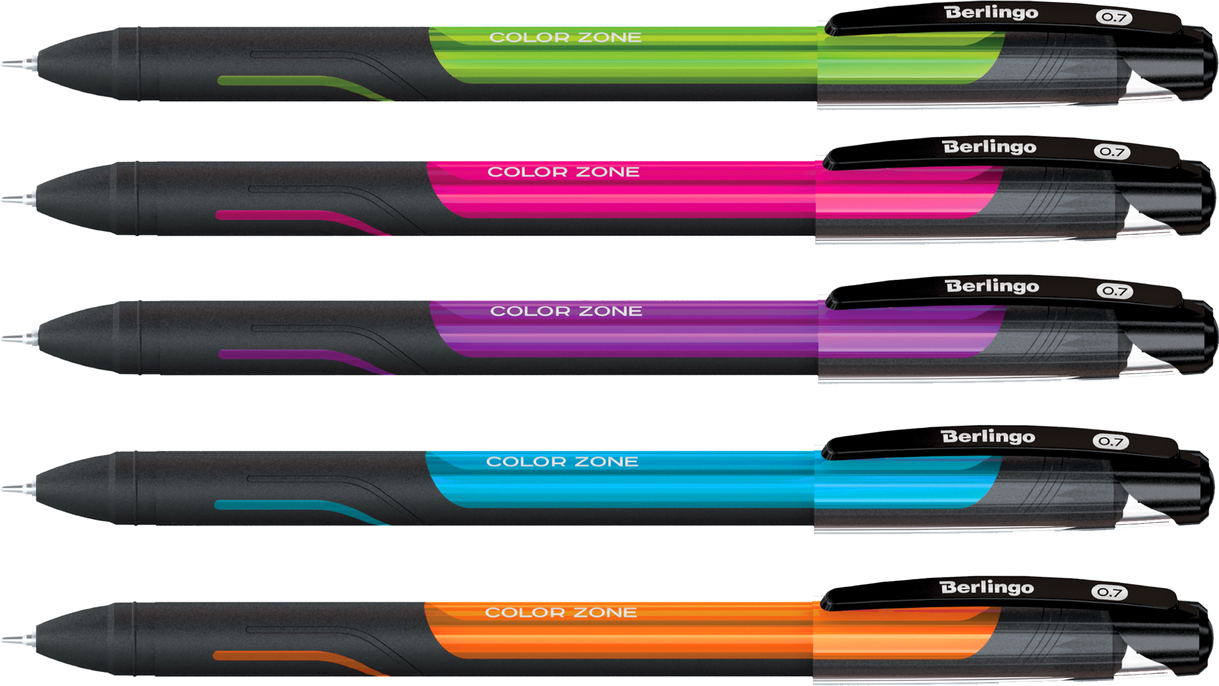 Изображение товара Ручка шариковая BERLINGO Color Zone 0,7мм синий Арт. CBp_70950