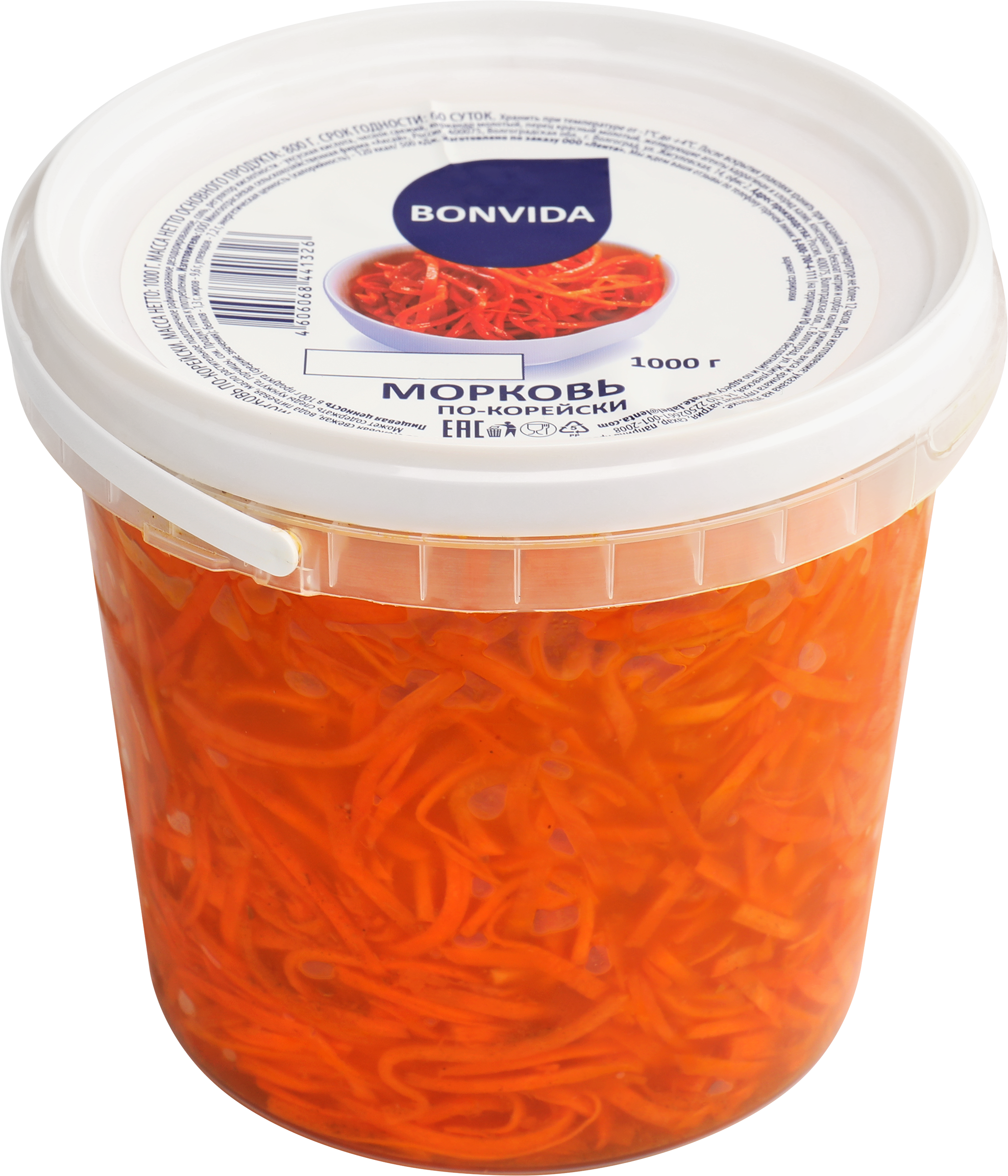 Изображение товара Морковь BONVIDA По-корейски, 1кг