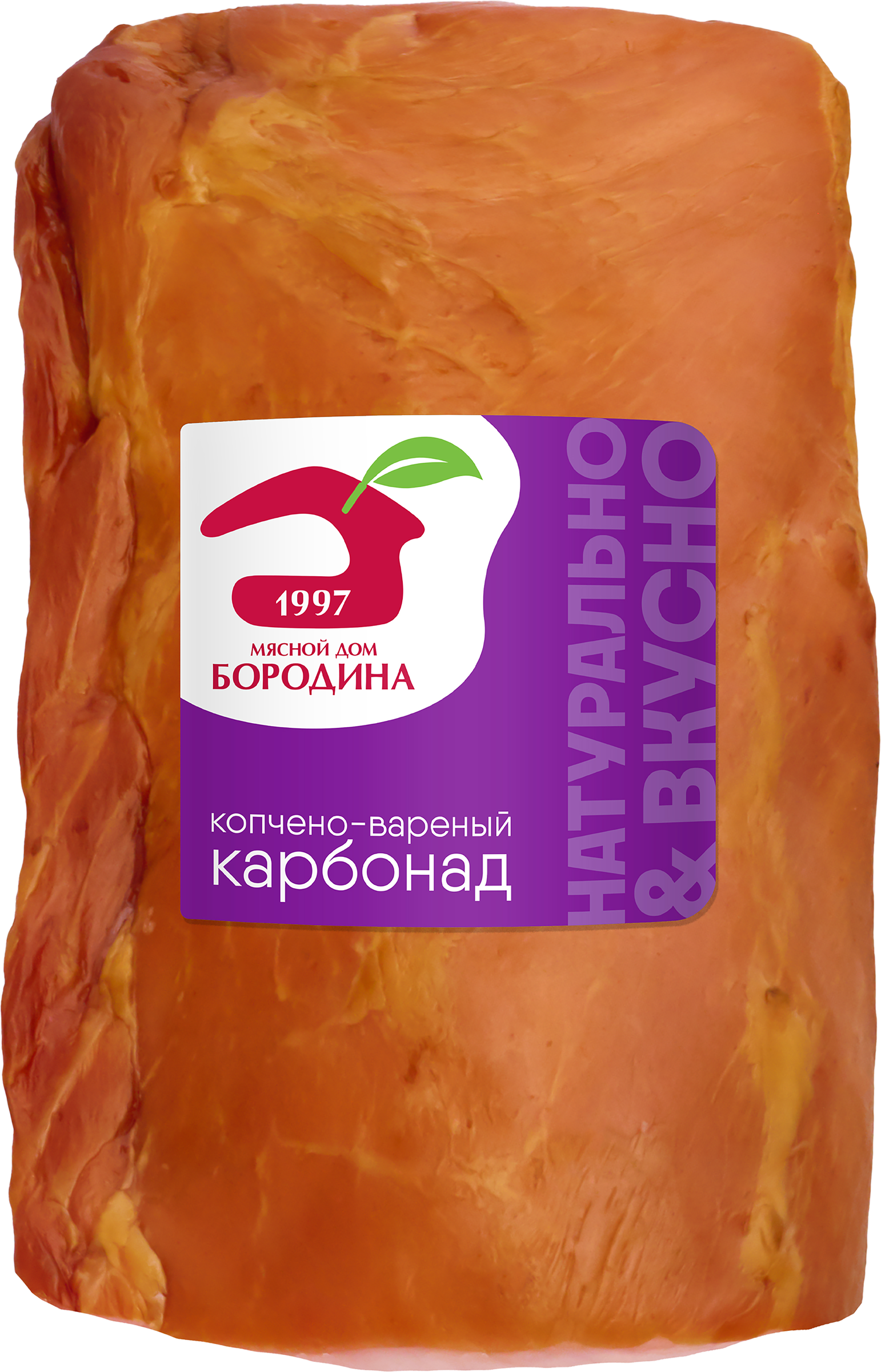 Изображение товара Карбонад копчено-вареный МД БОРОДИНА  весовой Натуральный деликатес