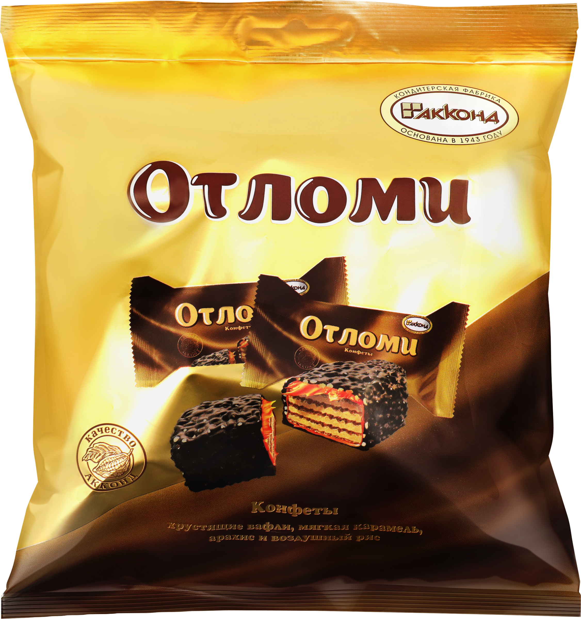 Изображение товара Конфеты АККОНД Отломи, 200г