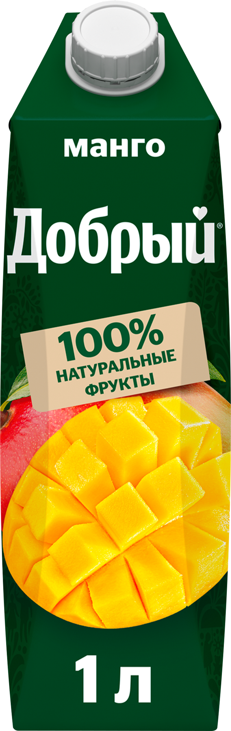Изображение товара Напиток сокосодержащий ДОБРЫЙ Манго 1л натуральный и полезный напиток