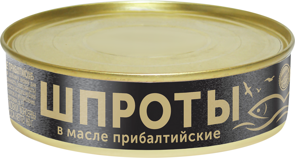 Изображение товара Шпроты в масле, 160г