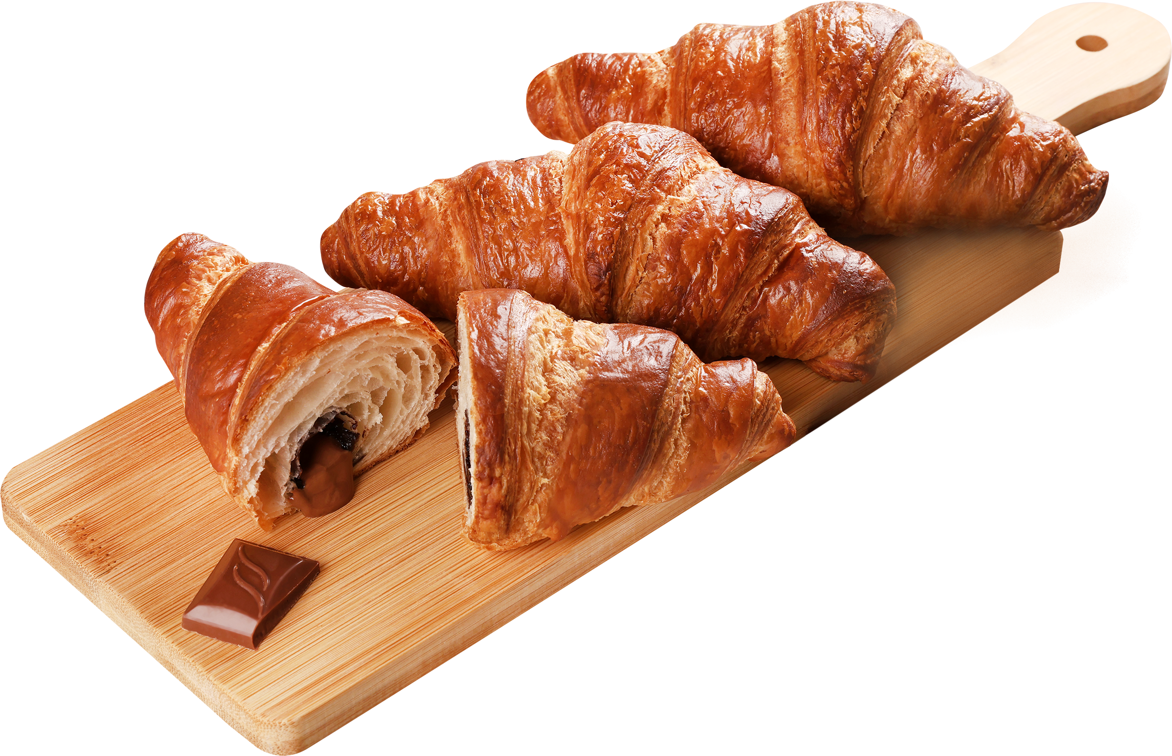 Изображение товара Круассан ЛЕНТА FRESH с шоколадной начинкой, 55г