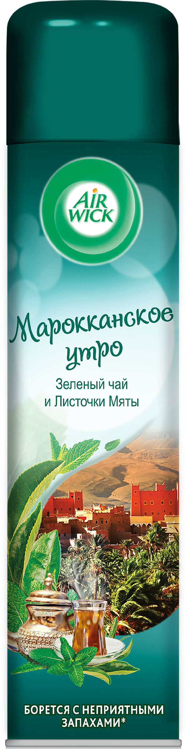 Изображение товара Освежитель воздуха AIR WICK Марокканское Утро листочки мяты и зеленый чай, 290мл