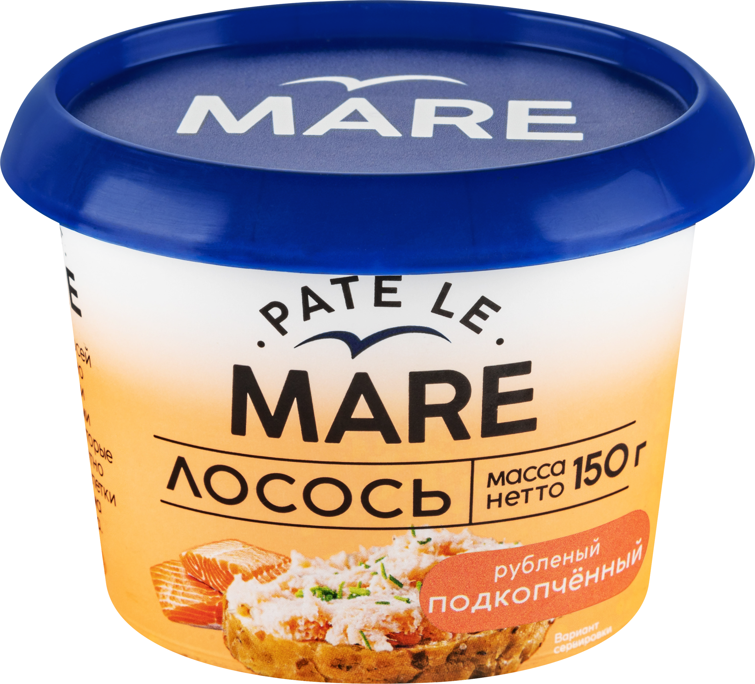 Изображение товара Лосось PATE LE MARE подкопченный рубленый, 150г