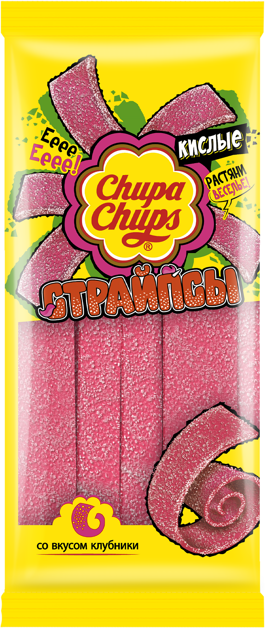 Изображение товара Мармелад CHUPA CHUPS Страйпсы, 120г