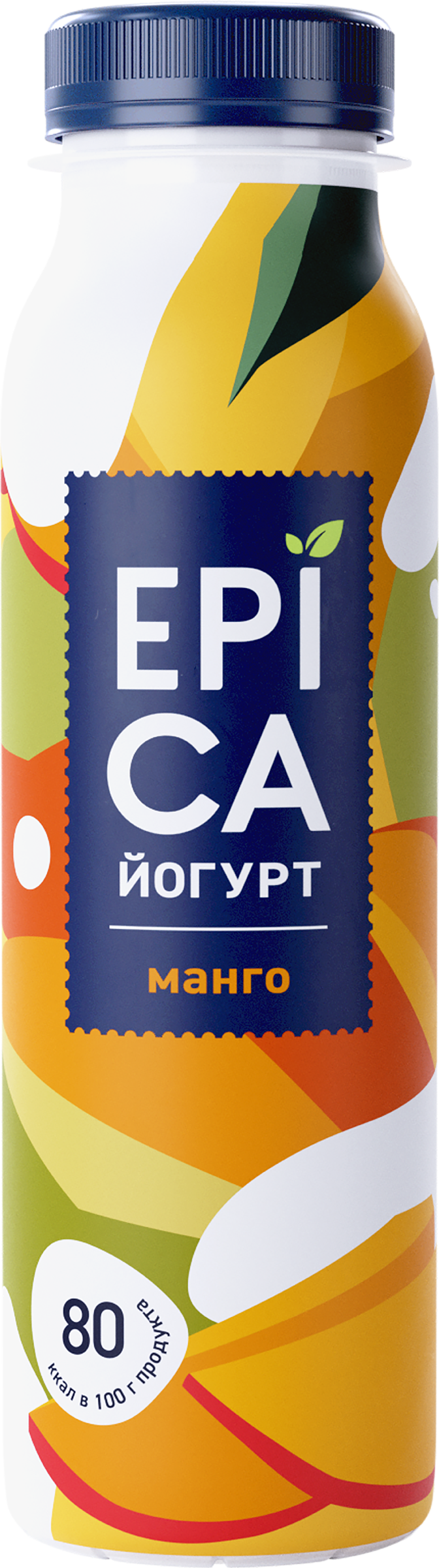 Изображение товара Йогурт питьевой EPICA с манго 2,5%, без змж, 260г