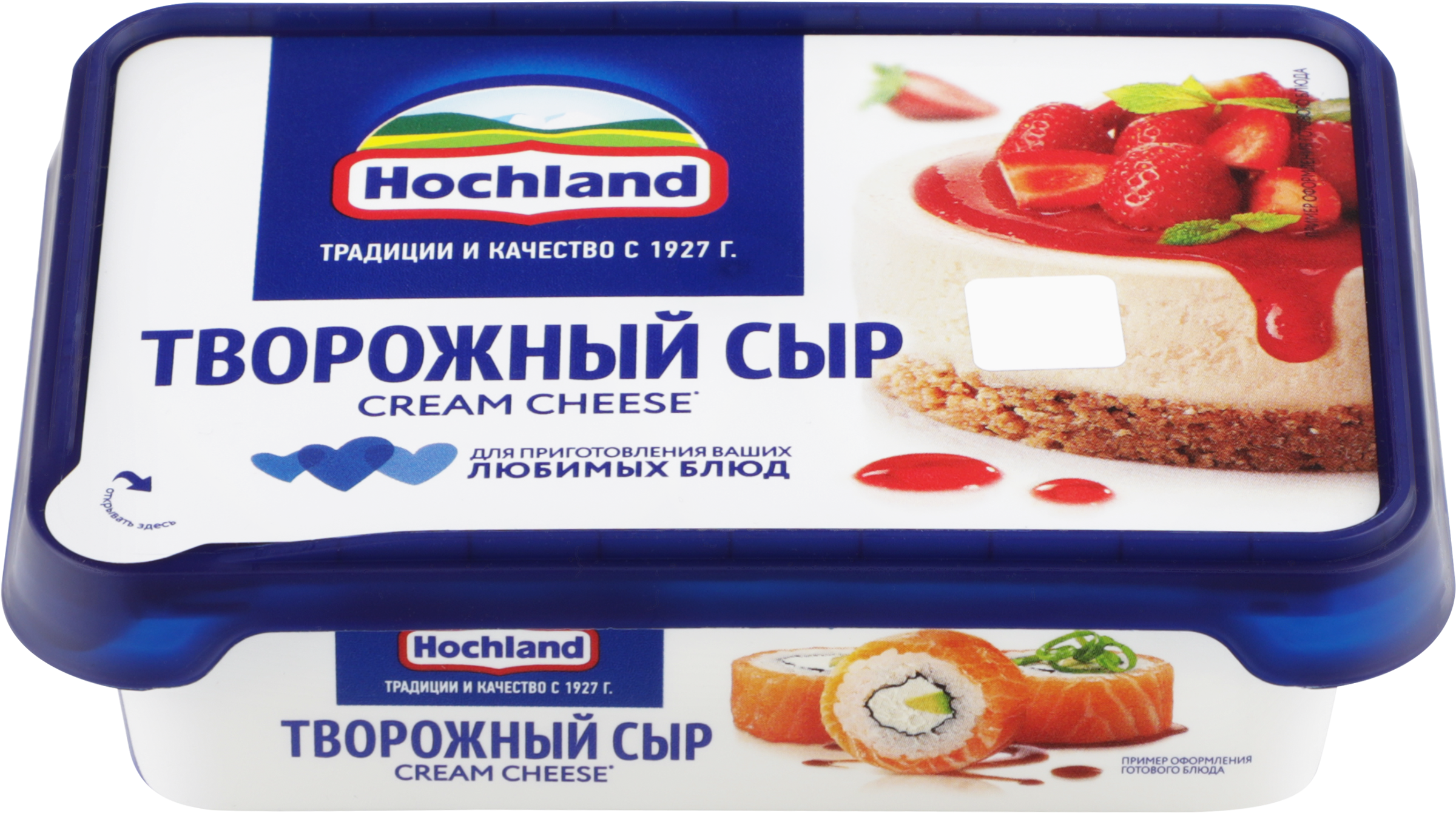 Изображение товара Сыр творожный HOCHLAND для кулинарии 65%, 180 г, без добавок