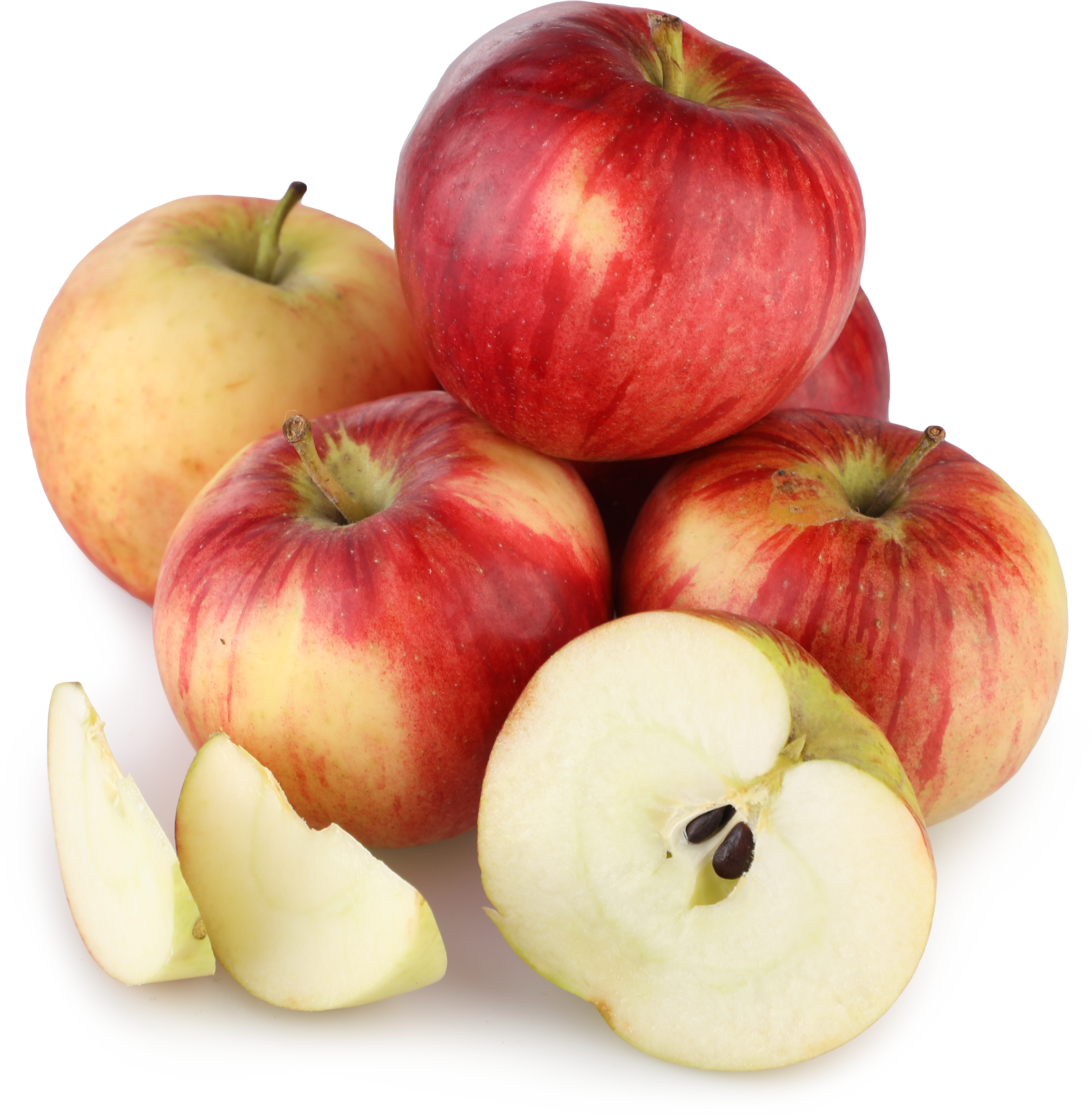 Изображение товара Свежие сезонные яблоки 1-й сорт фасованные и весовые