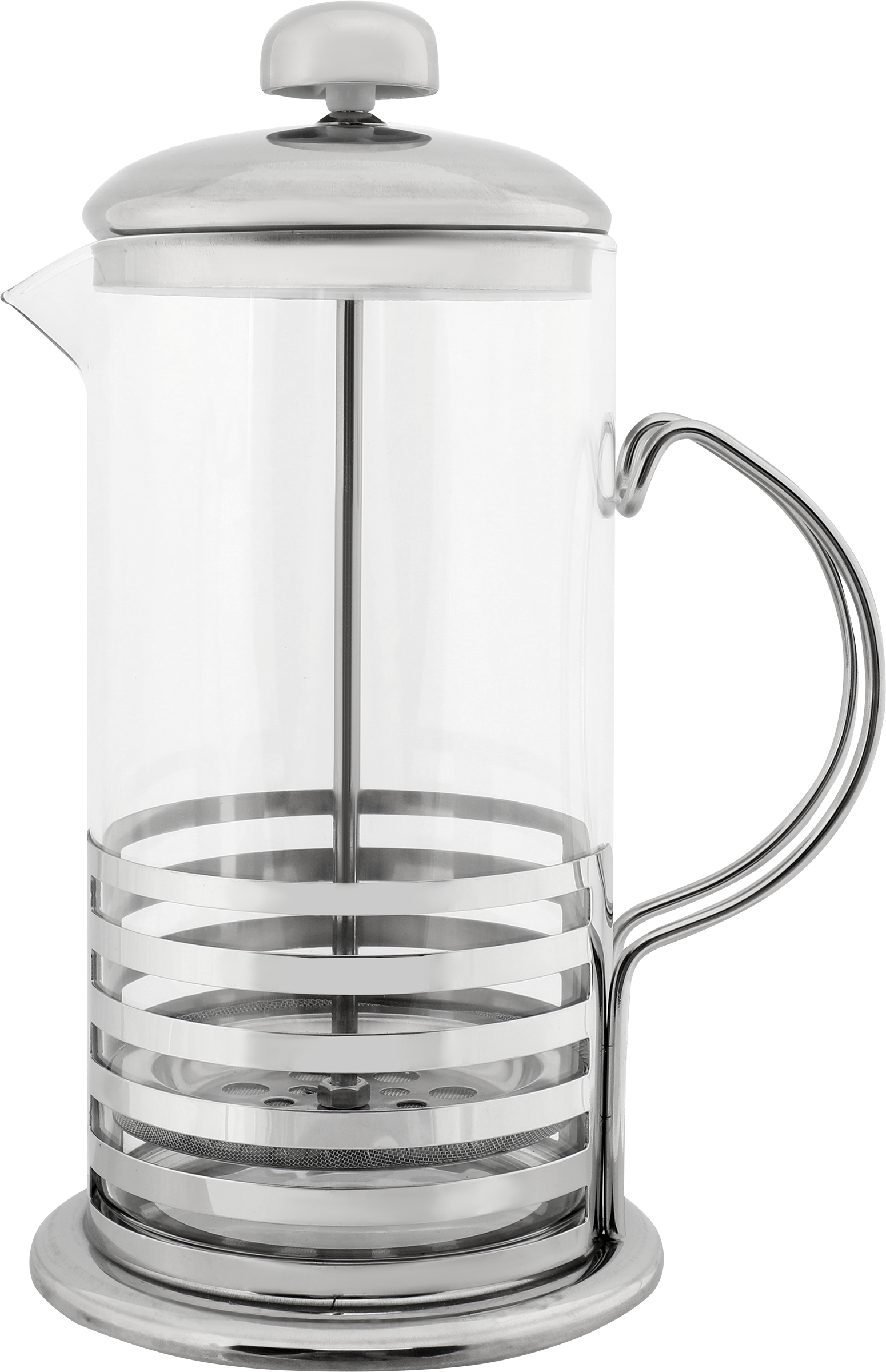 Изображение товара Френч-пресс HOMECLUB Classic 600мл из стекла и нержавеющей стали