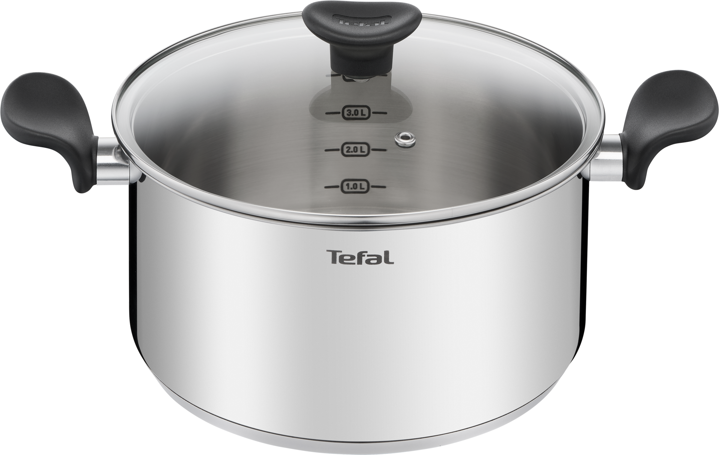 Изображение товара Кастрюля TEFAL Primary из нержавеющей стали 24 см 5.3 л с крышкой