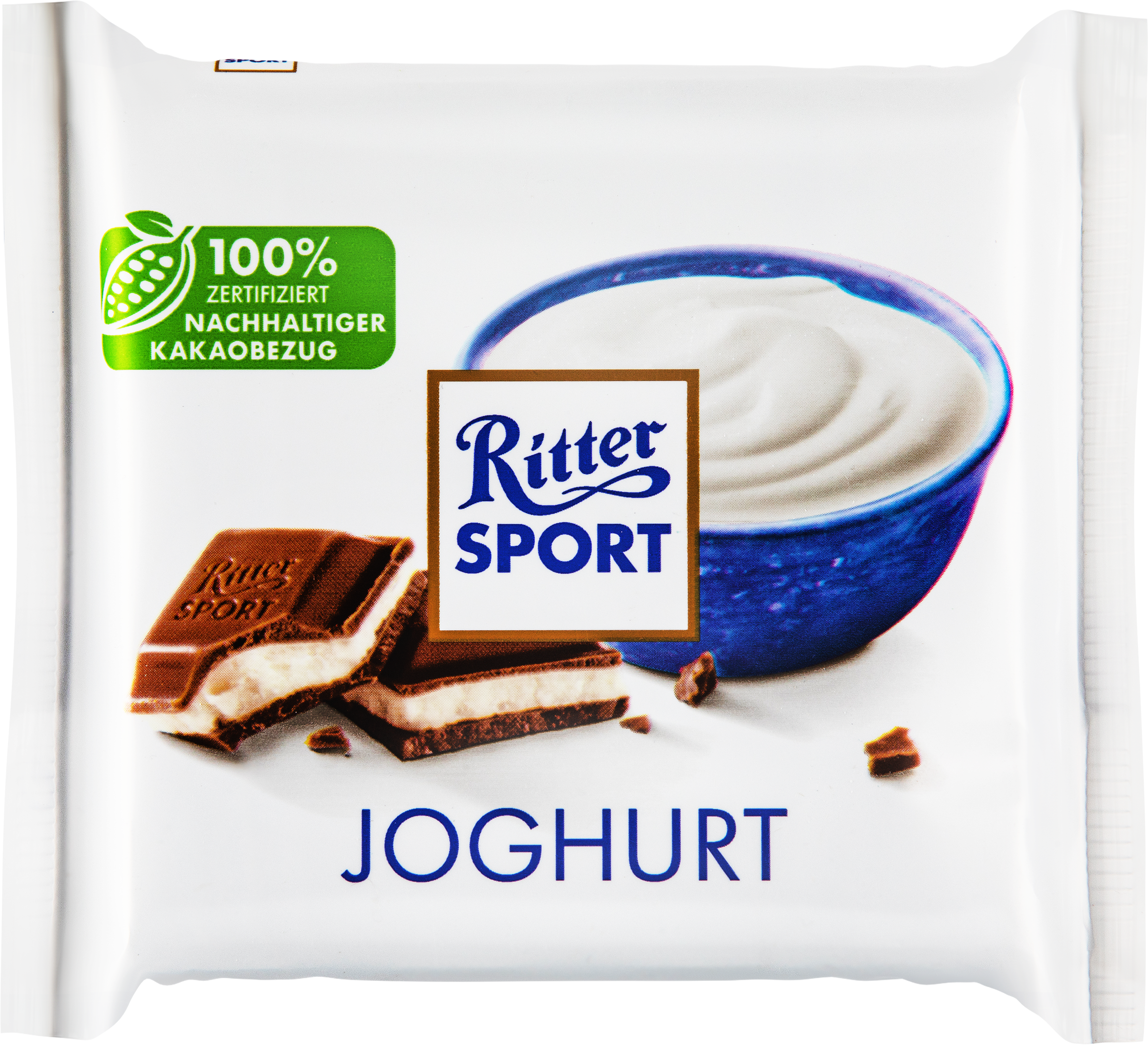 Изображение товара Шоколад молочный RITTER SPORT Йогурт, 100г
