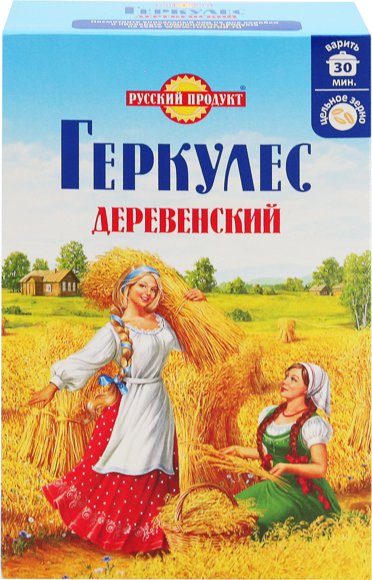 Изображение товара Геркулес РУССКИЙ ПРОДУКТ Деревенский, 500г