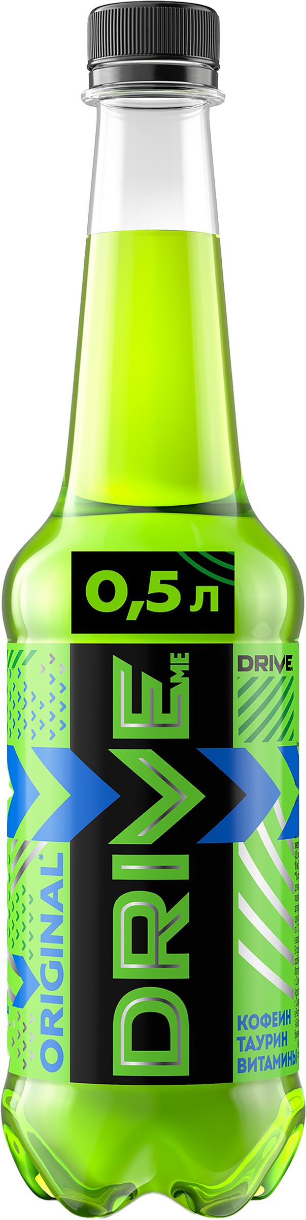 Изображение товара Напиток энергетический DRIVE ME Оригинальный газированный, 0.5л