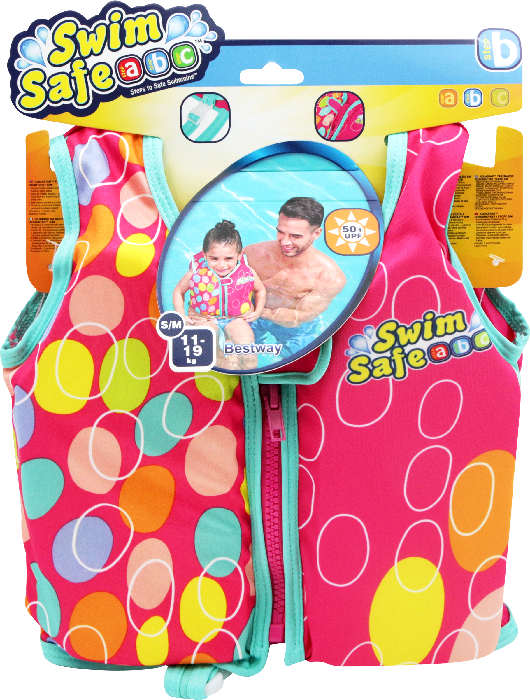 Изображение товара Жилет для плавания детский надувной BESTWAY р. S–M, Арт. 32176